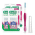 GUM Proxabrush Go-Betweens - Moderate, Interdental Brushes Between Teeth, Dental Picks for Plaque Removal, Safe for Braces & Dental Devices, 10ct ...