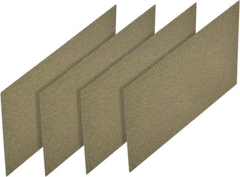 MECCANIXITY Microwave Oven Waveguide Cover Mica Repairing Plate Oven Sheet Board for Kitchen 150x100x0.15mm, Pack of 4...