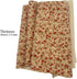 Cork Fabric by The Yard,Cork Fabric for Sewing with Plum Blossom Surface,12 * 52 Inch Larger Size for Handcrafts,Cutting DIY Projects...