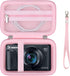Hard Carrying Case for Canon PowerShot SX740/ SX730/ SX720/ SX620/ G7X Digital Camera, Protective Storage Bag with Zipper Mesh Pocket for Battery ...
