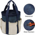 Garden Tool Bag 7.5" x 8.3" Large Oxford Waterproof with Pockets Garden Tote Bag Gardening Plant Tool Organizer Storage Carrier Store for Outdoor ...