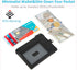 Chain Wallet Men Minimalist RFID Wallet Biker Trucker Travel Badge Holder Zipper...