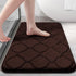 OLANLY Memory Foam Bath Mat Rug 30x20, Ultra Soft Non Slip and Absorbent Bathroom Rug, Machine Wash Dry, Comfortable, Thick Bath Rug Carpet for Ba...