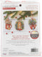 Dimensions Sweets and Treats Ornaments Counted Cross Stitch Kit, 4.5" H, 18 Cnt. Beige Aida 3 pcs...