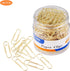 Paper Clips, 300-Count, Paperclips, Paper Clip, Gold Paper Clips, 1.1 Inch (28mm) Small Paper Clips...