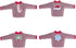 E-TING Santa Clothing Christmas Accessories for elf Doll (Sweater Set - 1 Sweater + 8 Attachable Decals)...