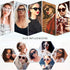 SOJOS Retro Small Vintage Cat Eye Sunglasses for Women Cute Fashion UV400 Sunnies SJ2939...