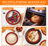 Round Silicone Baking Mats Set of 2-Silicone Mat for 8 Inch Pizza Cake Pan Air Fryer,Non-Stick Reusable Heat Resistant Baking Sheets for Bread Coo...