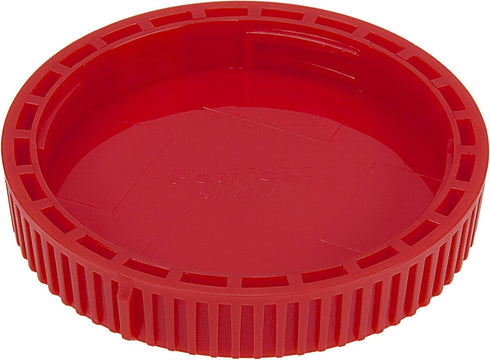 Fotodiox Designer Red Rear Lens Cap for Nikon Z Lenses - Compatible with Nikon Z-Mount Lenses and Adapter Mounts (Replaces Nikon LF-N1 Rear Lens C...