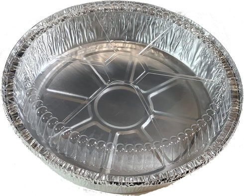 Disposable Aluminum Foil Pans with Clear Plastic Dome Lids - Heavy Duty Recyclable Freezer & Oven Safe Containers for Baking, Roasting, Meal Prep ...