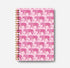 Hot Pink Journal Notebook - Pink Spiral Notebook Journal 5.5×8.3, Preppy Tiger Notebook with 164 Pages...