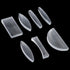 AHANDMAKER 7 Pcs Physical Optical Experiment Set, Acrylic Optical Lens and Prism All Faces Fully Polished for Lab Supplies Physics Teaching (Recta...