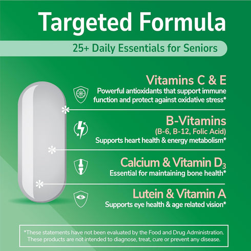 21st Century Sentry Senior Tablets, 265 Count...