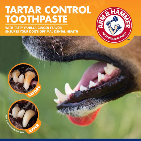Arm & Hammer for Pets Tartar Control Dental Training Kit for Puppies | Dog Toothbrush, Toothpaste, & Fingerbrush, Total Kit for Ideal Puppy Dental...