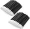 Foam Cleaning Swab Sticks (200pcs 3.4mm Head Width Round Foam Tips, Black) Cleanroom Cleaning Swab Sponge Stick for Inkjet Printer, Camera (C709BL...
