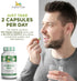 Organic Veda Moringa Seed Capsules, 1000mg - 100% Natural Moringa Seed Powder with Nutrients, Antioxidants, Vitamins, Minerals & Enzymes - Glowing...
