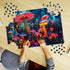 1000 Pieces Puzzle for Adults-Mushrooms Puzzle-Wooden Puzzle Highlights The Wonder and Fascination of The Mushrooms World-Thick, Sturdy Pieces Cha...