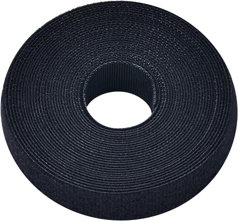 Pasow fastening tape Cable Tie Double Side Nylon Power Wire Management 3/4Inch 1 Roll Hook (5 Yards, Style 2)...