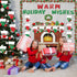 70 Pieces Christmas Bulletin Board Decorations Warm Holiday Wishes Fireplace Cutouts Xmas Hearth Classroom Decor for Office School Wall Bulletin B...