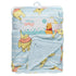 Disney Character Fuzzy Double Sided Mink and Sherpa Baby Blanket, Ultra-Soft and Plush Mink Sherpa Newborn Throw for Infants, Measures 30x40...