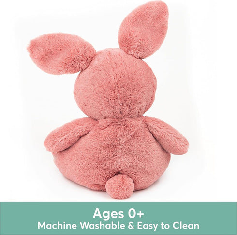 GUND Baby Oh So Snuggly Bunny Stuffed Animal, Bunny Toddler Toy, Dusty Rose Pink, 12.5"...