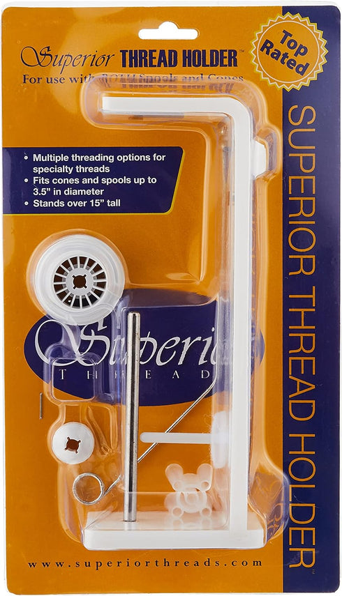 Superior Threads Holder Thread Stand, 15" Tall, White...