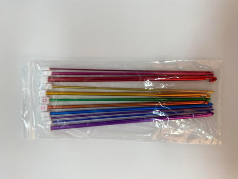 Coopay Long Crochet Hook Set, 11pcs Tunisian Multicolor Afghan Crochet Needles for Crocheting, 2mm(B)-8mm(L), Great Knitting & Crochet Supplies To...
