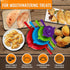 Magic Dumpling Maker Kit, Set of 4 - Mold Ravioli, Empanadas, Momos, Gyozas, Pot Stickers, Jamaican Beef Patties, Pierogi and Calzones - Wonton Do...