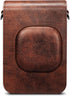 Fintie Carrying Case for Fujifilm Instax Mini LiPlay Hybrid Instant Camera - Premium Vegan Leather Portable Bag Cover with Removable Strap, Brown...