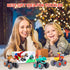 Toy Cars For 1 2 3 Year Old 3 Pack Monster truck Toy Push & Go Crocodile Friction Powered Bull Pull Back Leopard Car Big Wheel Animal Car Baby Toy...