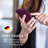 kwmobile Case Compatible with Samsung Galaxy A32 5G Case - TPU Silicone Phone Cover with Soft Finish - Bordeaux Violet...