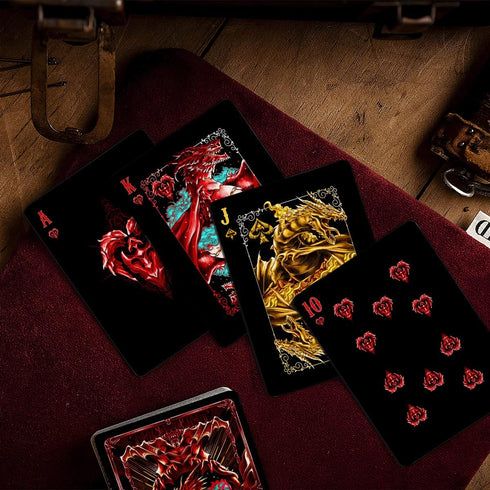Dragon Playing Cards Magical Animal Card Board Games Play Poker Deck...