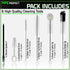 P.Perfect | Original | 6pcs Mid Sized Brush Pack, Pipe Cleaner for Small Pipe and Tube Cleaning Brush Kit...