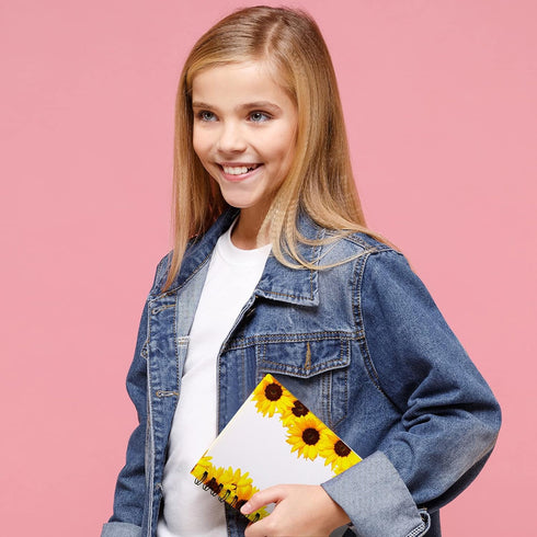 Zonon Sublimation Notebooks A5 Spiral Notebooks Hardcover DIY Notebooks Writing Paper Notebooks for School Office Home Travel Supplies, 60 Pages (...