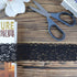 2.4 Inch Black Lace Ribbon,Sewing Lace Trim, Elastic Stretchy Lace Fabric - 5 Yard,Perfect for Crafting,Wedding,Gift Wrapping,Bow Making & Other P...