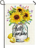 Garden Flag Sunflowers Summer Outdoor Yard Flags for Garden Decor Double Sided 12.5X18 Inch (04-sunflower)...