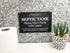 Septic Tank Hanging Sign ¦ Printed contemporary design onto rigid, robust backing ¦ Bathroom Signs for Septic Tank ¦ WC Signage ¦ Polite Toilet No...