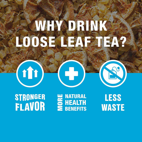 Tiesta Tea Maui Mango, Loose Leaf, Mango Pineapple Herbal Tea, Premium Non-Caffeinated Fruit Blend, Makes Hot or Iced & Brews Up to 25 Cups, 2.2 O...