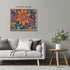 Posterizer 1 pcs- psychedelic funky hippie colorful flowers 2-Fantasy & Fiction Art-Retro Art- Living Room Bedroom Decor- unframed wall art...