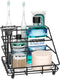 HBlife Toothbrush Holder for Bathroom, Stainless Steels Bathroom Organizer Countertop Accessories with 6 Slots Electric Tooth Brush Toothpaste Hol...