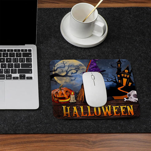 Halloween Jack and Sally Vampires Gifts Mouse Pad for Friends Women Men Trick or Treat Gift Mouse Pad Birthday Halloween for Son Daughter (2)...