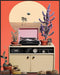 Posterizer 1 pcs-cactus , flowers , landscapes collage-Landscape & Nature Art-Retro Art-Gift for Nature, Surfers and Beach Lovers - UNFRAMED Wall ...