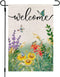 Spring Summer Garden Flags 12x18 Double Sided Welcome Garden Flag Lawn Flags Small Flags For Yard And Garden Outdoor Garden Flag...