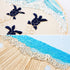 Embroidery Kit for Beginner Adults, Stamped Cross Stitch kits for Adults Beginners, Ocean Hand Embroidery Starter Needlepoint Kit, 2 Set Embroider...