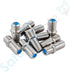 SatelliteSale High-Frequency F81 Coaxial Barrel Connectors Female to Female F-Type 3Ghz Adapter Coupler Pack of 2 Pcs...