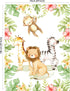 UNIQUE Safari Fabric Panel 19x25 in, Quilting Panel, Baby Quilt Panel, Cotton Baby Panel, Blanket Panel, Cotton Fabric for Quilting...