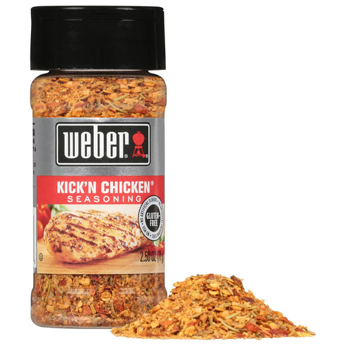 Weber Kick'n Chicken Seasoning, 2.5 oz...