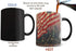 Morphing Mugs Thomas Kinkade - Light of Freedom - New York USA - One 11 oz Color Changing Heat Sensitive Ceramic Mug – Image Revealed When HOT Liq...