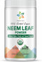 Organic Aura Neem Leaf Powder (Azadirachta Indica). 100% Pure Neem, Raw and Green. USDA Certified Organic Neem for Immune Support, Skin, and Hair....