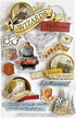 Paper House Productions Harry Potter Die-Cut 3D Scrapbook Sticker Sheet - Watercolor Icons...